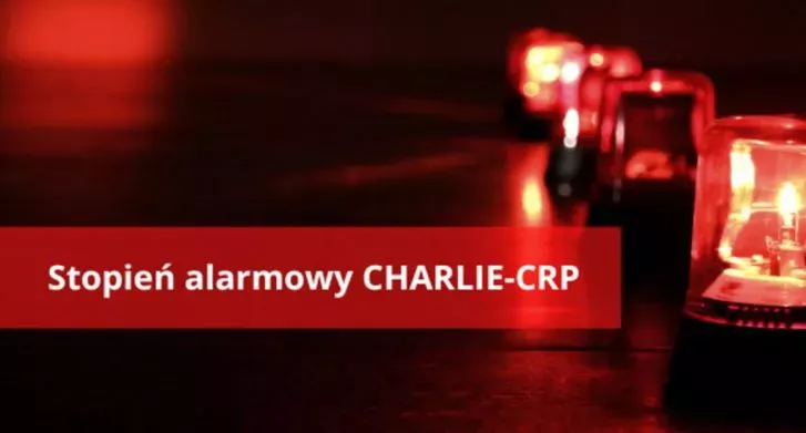 stopień alarmowy Charlie-CRP