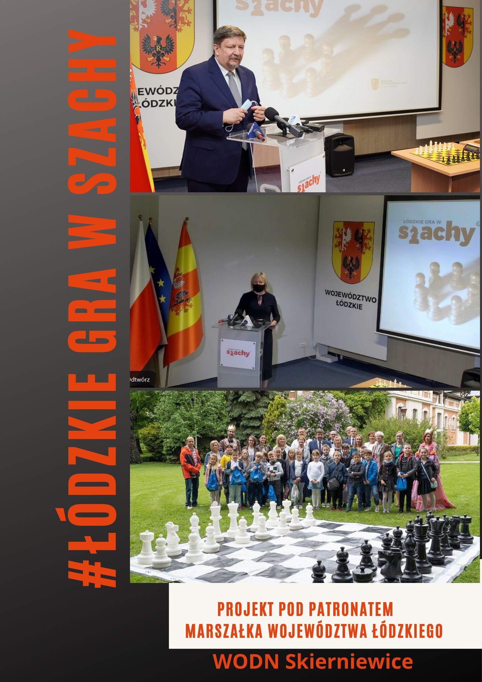 1 edycja - Łódzkie gra w szachy plakat