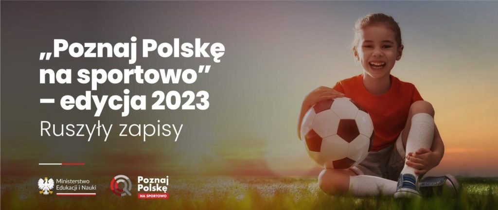 Poznaj Polskę na sportowo - plakat