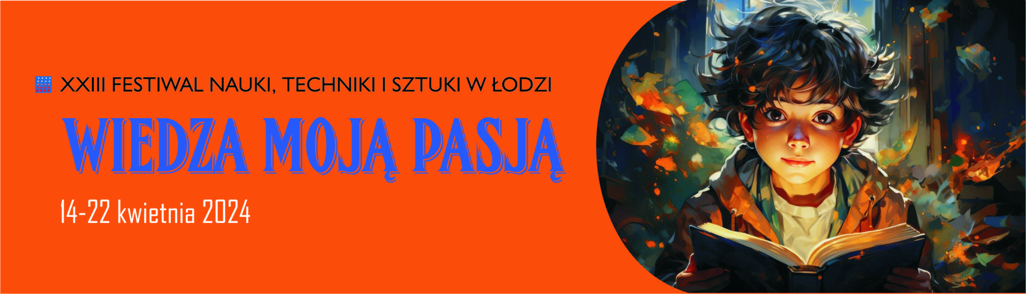 XXIII Festiwal Nauki, Techniki i Sztuki w Łodzi plakat